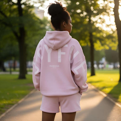 Loose Fashion Men's Letter Printed Sweater